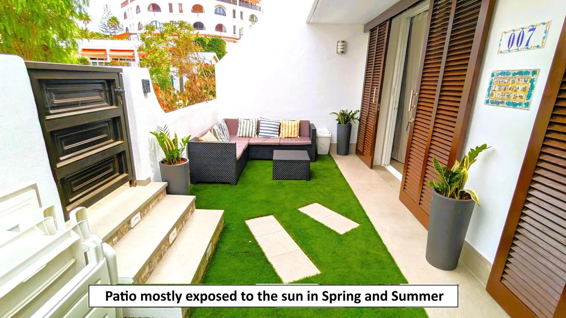 בית נופש הוילה פלאייה דה לאס אמריקס Pool Level Flat In Parque Santiago 1 ספרד