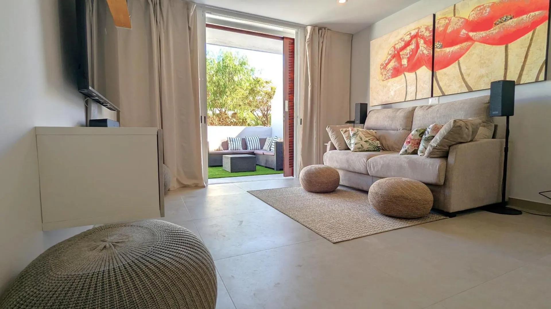 הוילה פלאייה דה לאס אמריקס Pool Level Flat In Parque Santiago 1